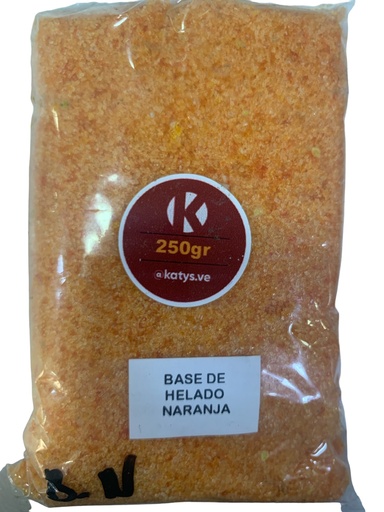 [K307] BASE PARA HELADO DE NARANJA X KG