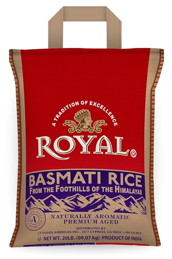 [K312] BASMATI RICE ROYAL X KG