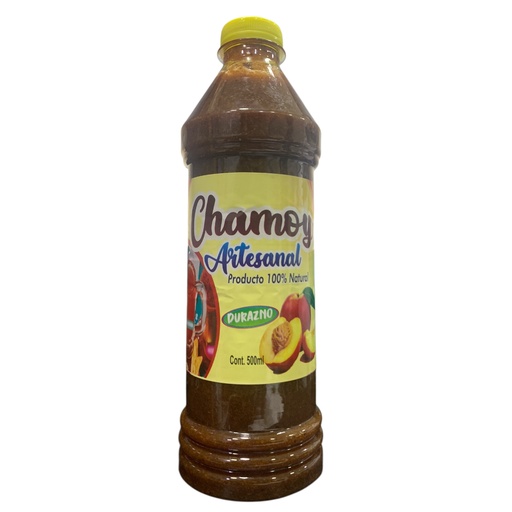 [K351] CHAMOY ARTESANAL DURAZNO 500ML