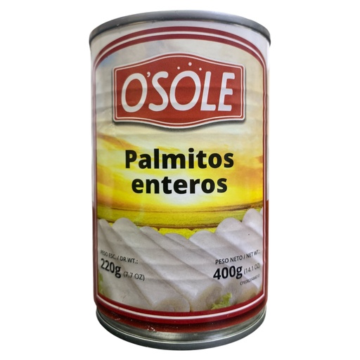 [K1983] PALMITOS ENTEROS 400 GR OSOLE