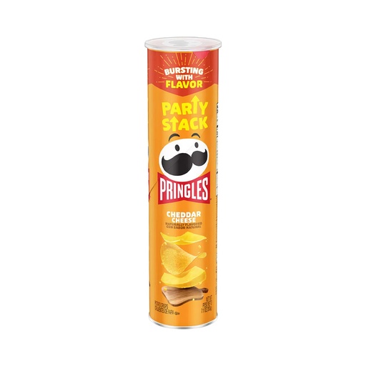 [K466] PRINGLES CHEDDAR CHEESE 158 GR