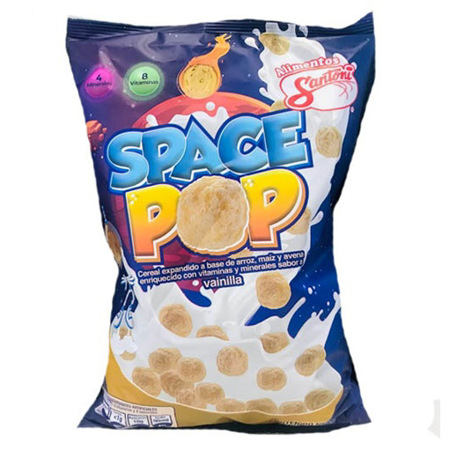 [K470] CEREAL SPACE POP DE VAINILLA 240 GR