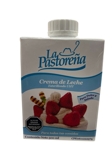 CREMA DE LECHE PASTOREÑA 500ML