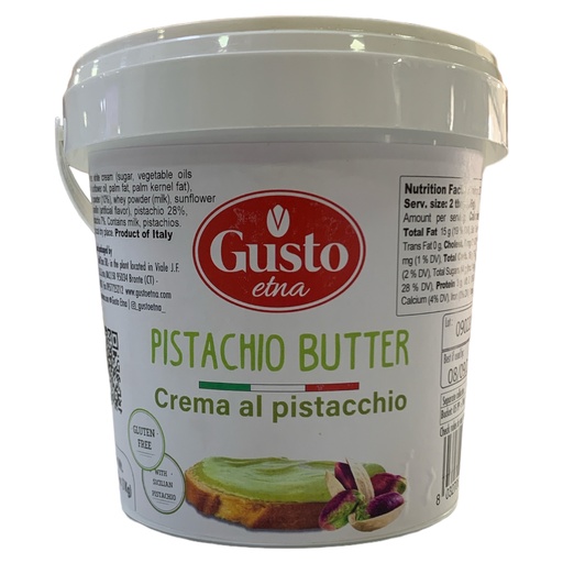 [K496] CREMA DE PISTACHO GUSTO ETNA 1KG