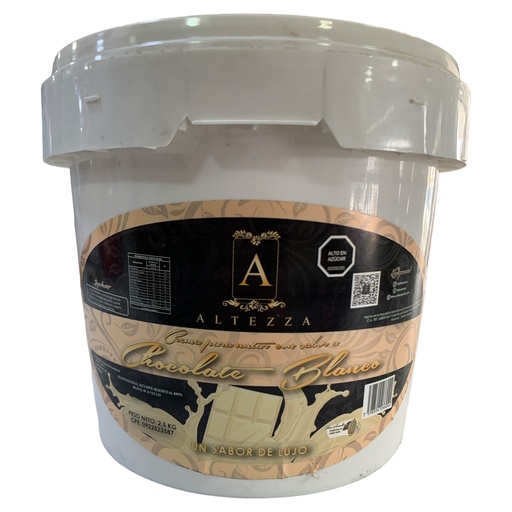 CHOCOLATE BLANCO PARA UNTAR ALTEZZA 2.5KG