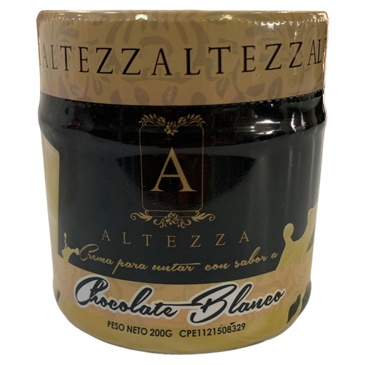 CHOCOLATE BLANCO PARA UNTAR ALTEZZA 200GR