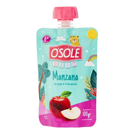 [K624] COMPOTA DE MANZANA OSOLE 100 GR