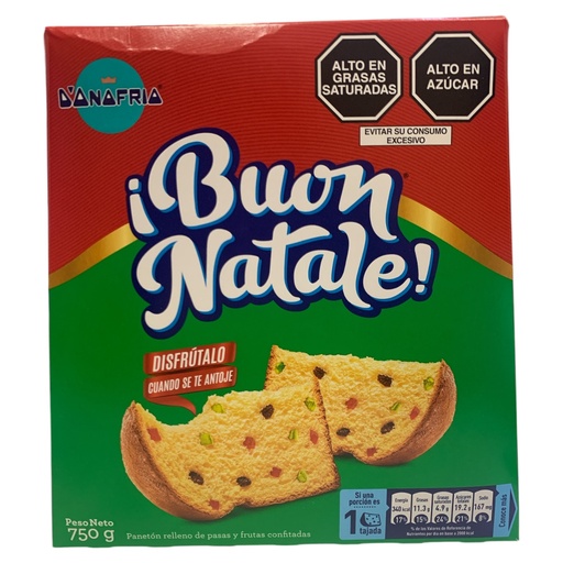 [K647] PANETON BUON NATALE DONOFRIO 750 GR