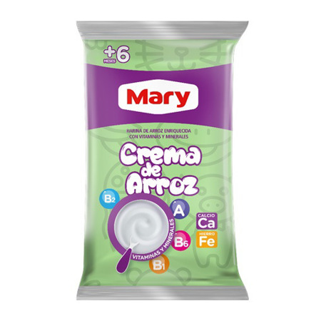 [K666] CREMA DE ARROZ MARY 450 GR