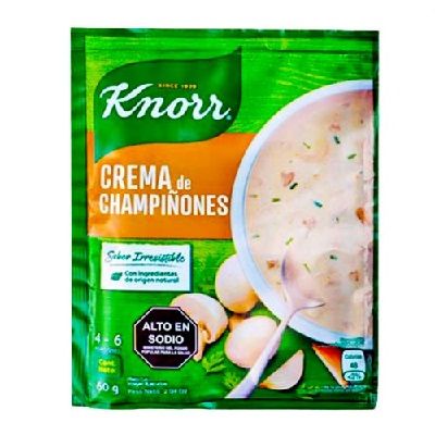 [K673] CREMA DE CHAMPINONES KNORR 60GR