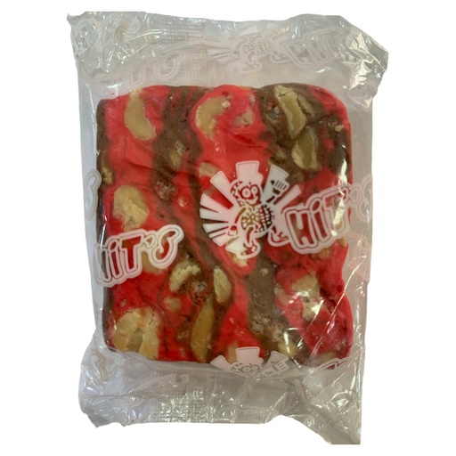 [K726] TURRON MARMOLEADO CHOCO-FRESA 50GR