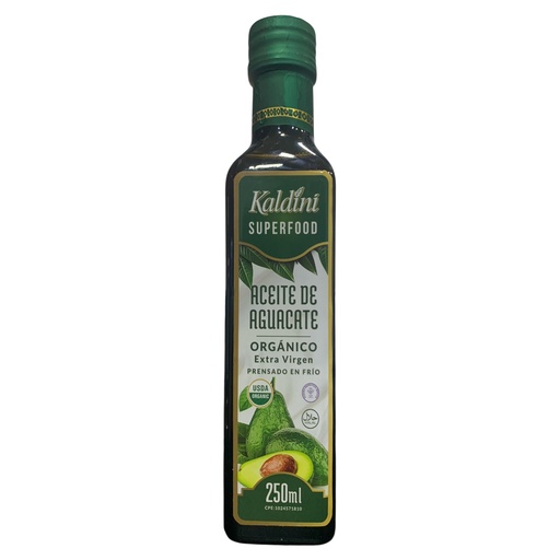 [K2236] ACEITE DE AGUACATE EXTRA VIRGEN KALDINI 250 ML