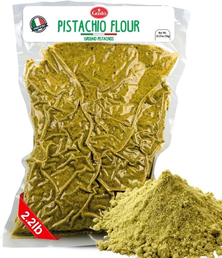 [K760] HARINA DE PISTACHO TRITURADO GUSTO PISTACHIO FLOUR X KG