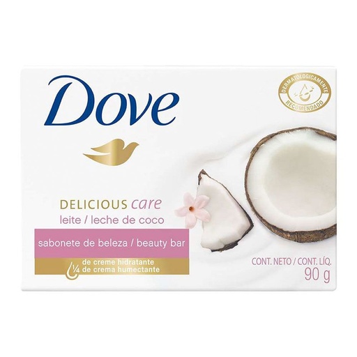 DOVE JABON EN BARRA LECHE DE COCO 90GR