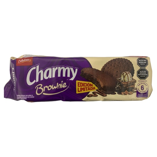 [K822] GALLETAS CHARMY BROWNIE 192 GR
