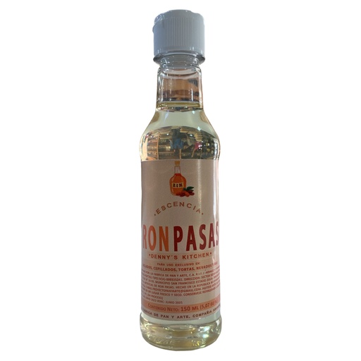 [K2538] ESENCIA DE RON PASAS DENNYS KITCHEN 150 ML