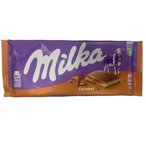 [K826] CHOCOLATE CARAMELO MILKA 100 GR