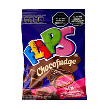 [K887] FLIPS DE CHOCOLATE FUDGE 50GR