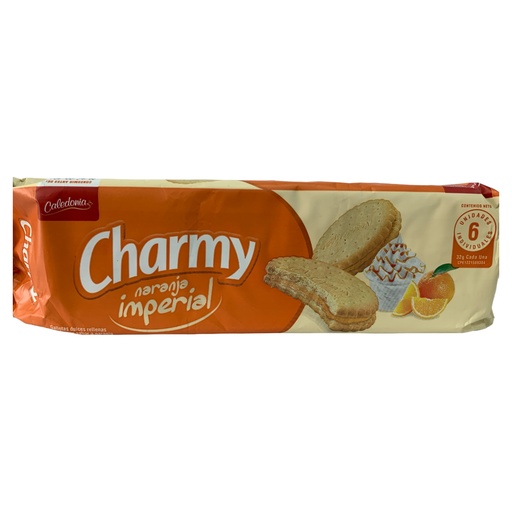 [K940] GALLETAS CHARMY NARANJA 192GR