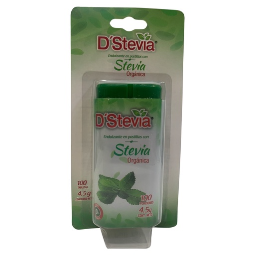 [K863] STEVIA D´STEVIA EN PASTILLA 4.5GR