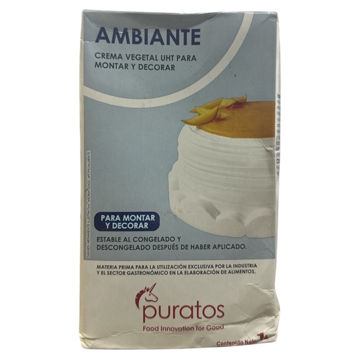 [K962] CREMA CHANTILLY AMBIANTE 1L