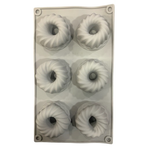 [K966] MOLDE PARA TORTA SILICON JN1-5