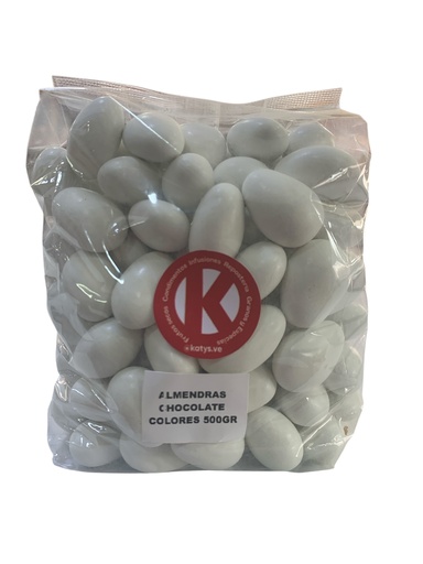 [K1048] ALMENDRAS BLANCAS CUBIERTAS CON CHOCOLATE LA MARCONA X KG