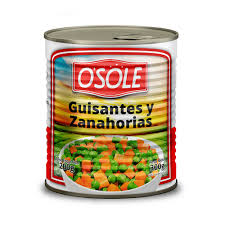 GUISANTES Y ZANAHORIAS OSOLE 300 GR