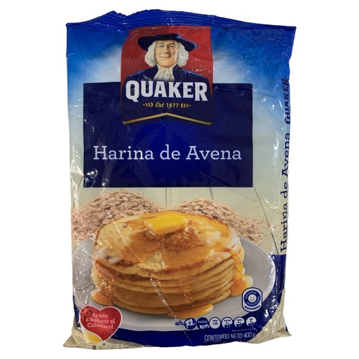 [K1082] HARINA DE AVENA QUAKER 400GR