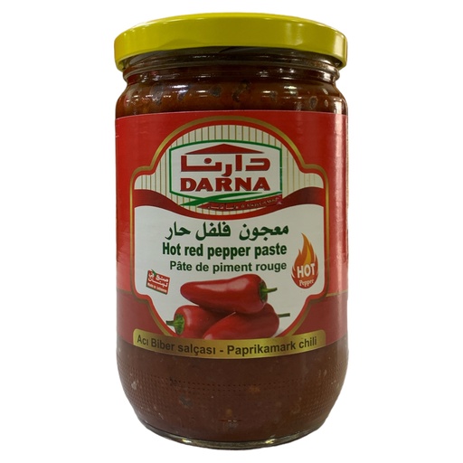 HOT RED PEPPER PASTE - PASTA DE PIMENTON PICANTE DARNA 660GR