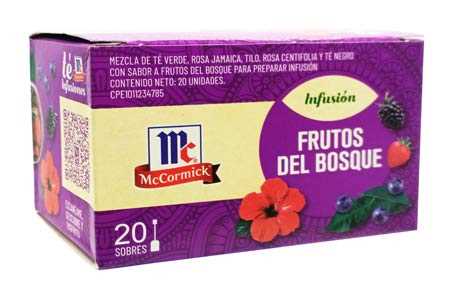 [K1164] INF. FRUTOS DEL BOSQUE 20 BOL.