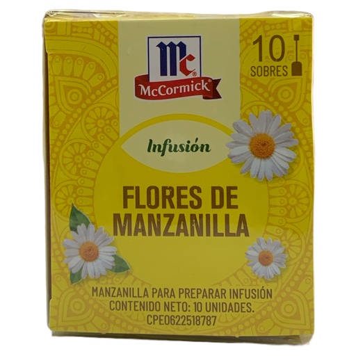 [K1170] INFU. TE MANZANILLA 10 SOB