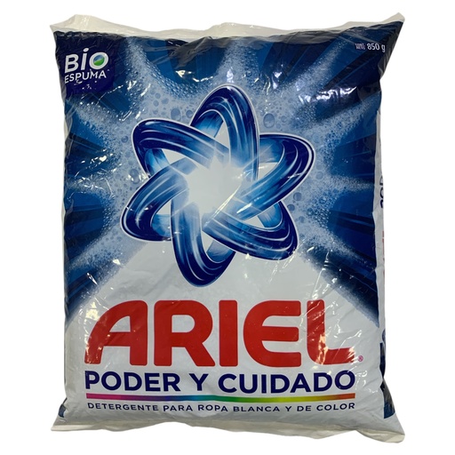 [K1203] JABON EN POLVO ARIEL DOBLE PODER 850 G