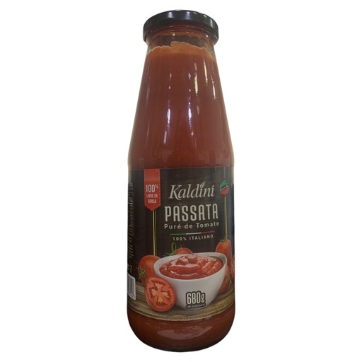 [K1248] PASSATA PURE DE TOMATE KALDINI 680GR