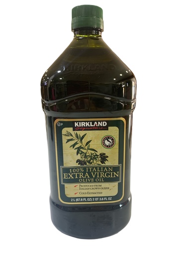 [K2556] KIRKLAND 100% ITALIAN EXTRA VIRGIN OLIVE OIL 2L