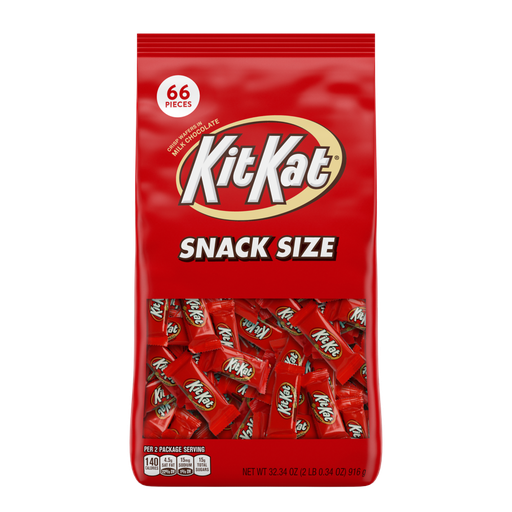 [K1267] KIT KAT MILK CHOCOLATE SNACK SIZE MINI