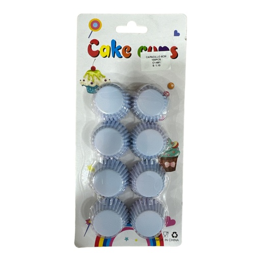 [K1268] CAPACILLOS 6CM 100PCS C1-661