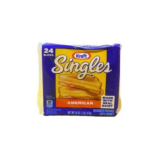 [K1278] KRAFT SINGLES QUESO AMERICANO 24PCS
