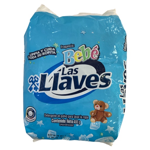 [K1290] LAS LLAVES DETERGENTE DE BEBE 400 GR