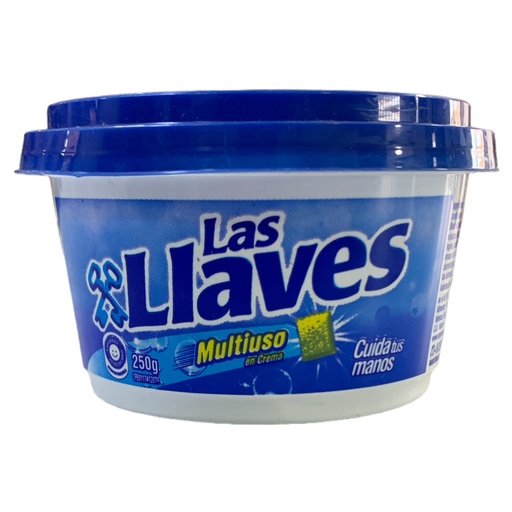 [K1297] LAS LLAVES LAVAPLATO MULTIUSO CREMA 250G