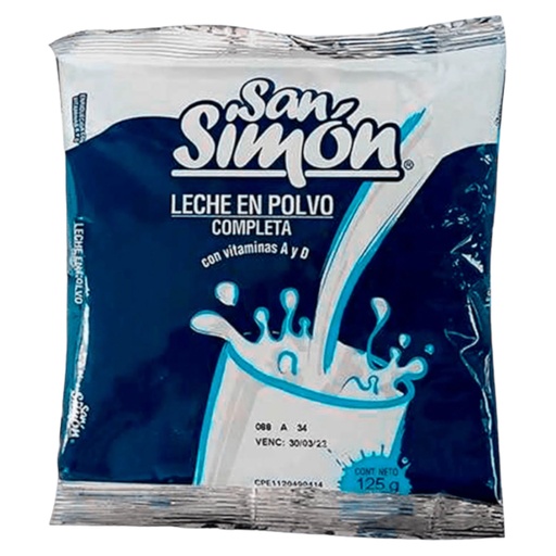 [K1319] LECHE COMPLETA SAN SIMON 125 GR