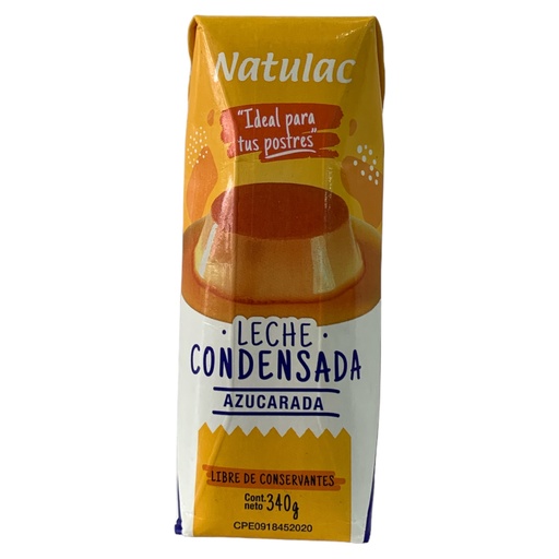 [K1328] LECHE CONDENSADA NATULAC 340 GR