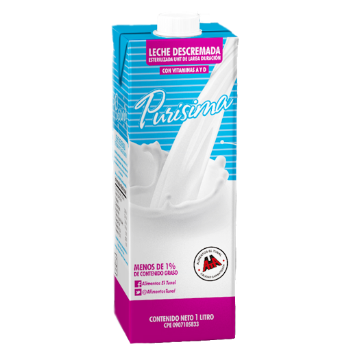 [K1336] LECHE DESCREMADA PURISIMA 1L