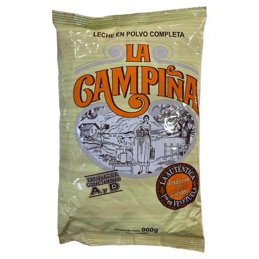 LECHE EN POLVO LA CAMPIÑA COMPLETA 900GR