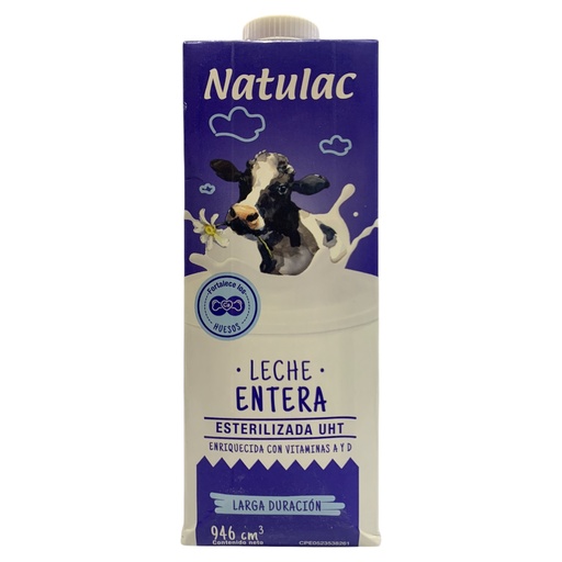 [K1354] LECHE LIQUIDA ENTERA NATULAC 1 LT