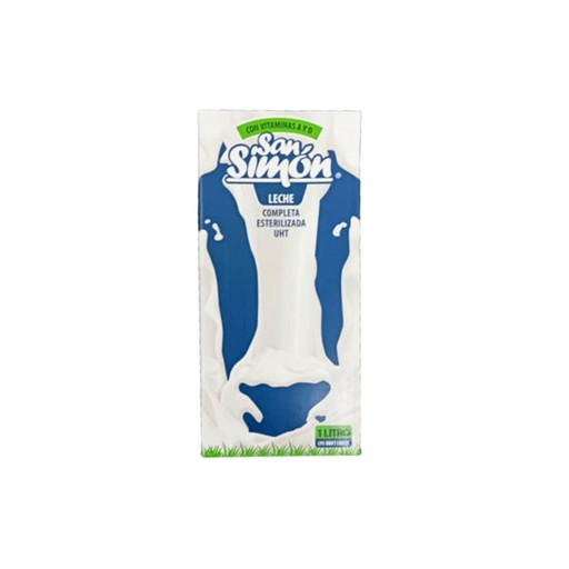 [K1355] LECHE LIQUIDA SAN SIMON COMPLETA 1 LT