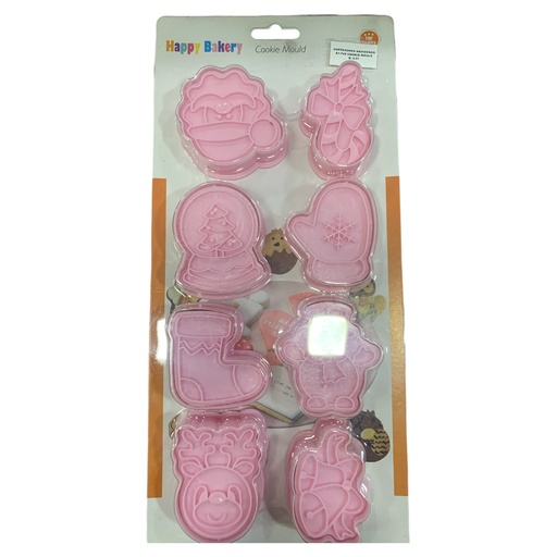 [K1373] CORTADORES NAVIDEÑOS A1-742 COOKIE MOULD
