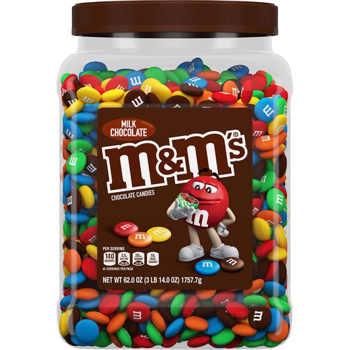 [K2560] M&M MILK CHOCOLATE 1757,7 G X KG
