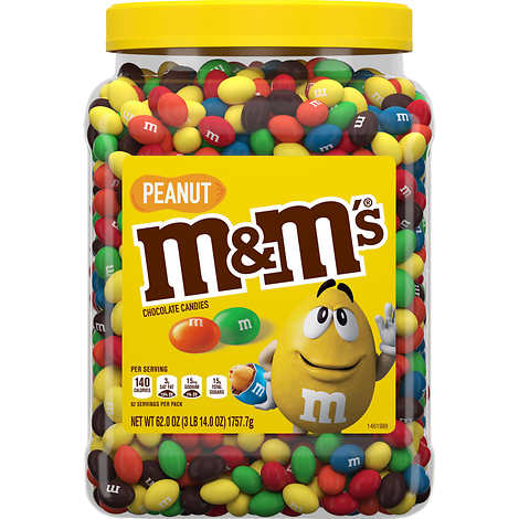 [K1394] M&M PEANUT (1,757 G) X KG