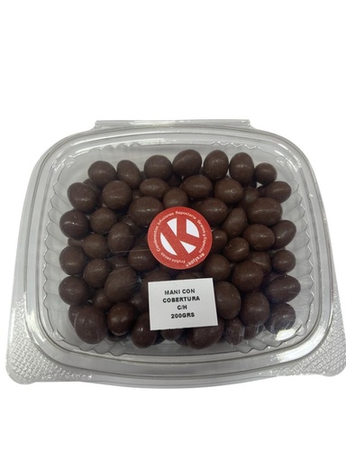[K1411] MANI CUBIERTO DE COBERTURA LECHE ST MORITZ X KG